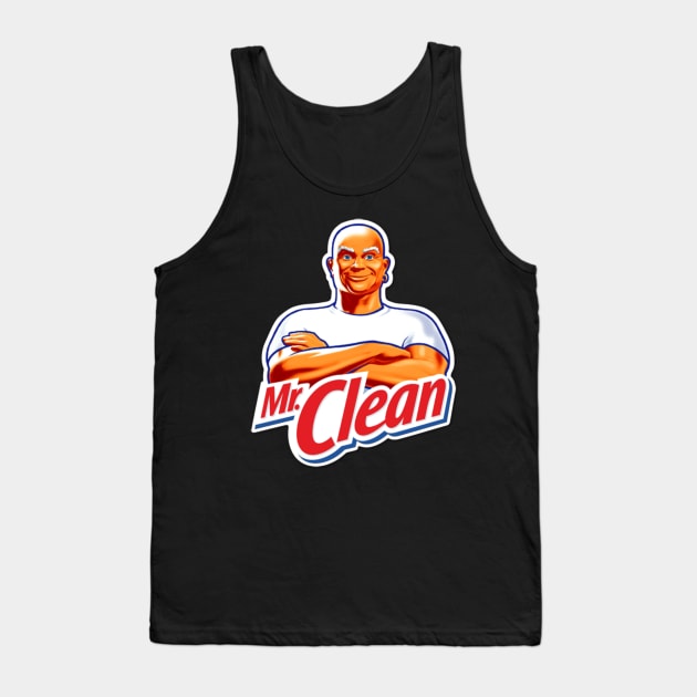 MR CLEAN Tank Top by tzolotov